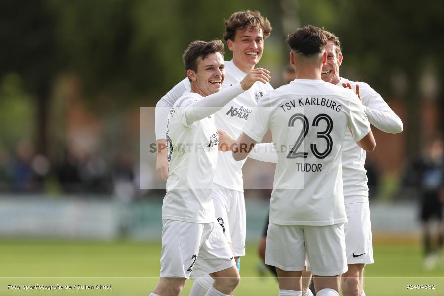 Sportgelände, Karlburg, 20.04.2024, sport, action, BFV, Fussball, April 2024, 30. Spieltag, Landesliga Nordwest, ASV, TSV, ASV Rimpar, TSV Karlburg - Bild-ID: 2404882