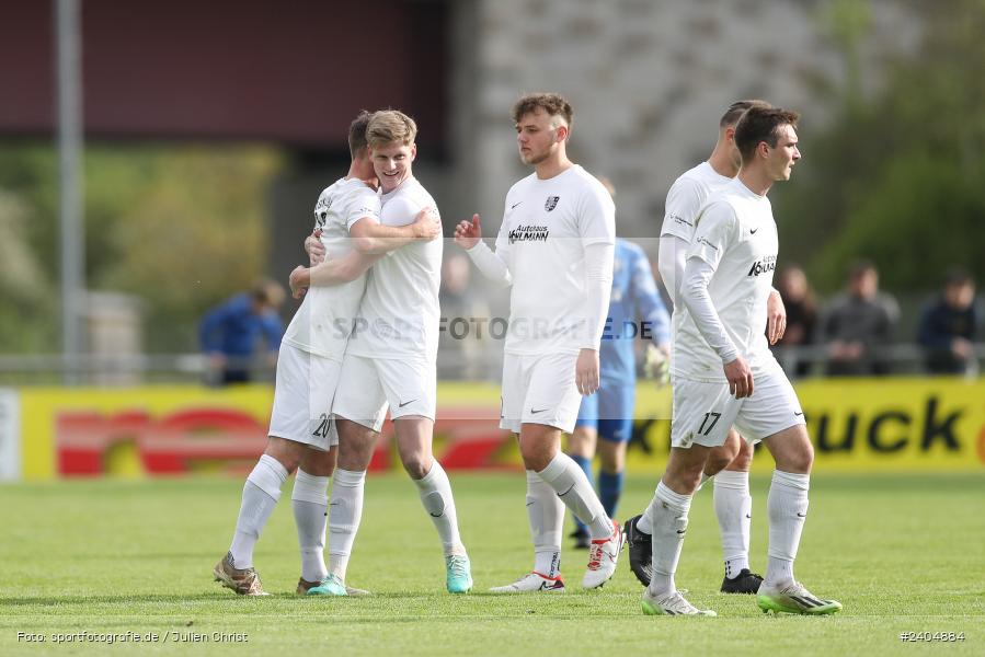 Sportgelände, Karlburg, 20.04.2024, sport, action, BFV, Fussball, April 2024, 30. Spieltag, Landesliga Nordwest, ASV, TSV, ASV Rimpar, TSV Karlburg - Bild-ID: 2404884
