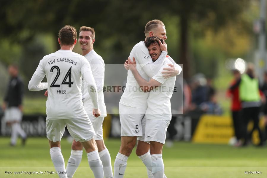 Sportgelände, Karlburg, 20.04.2024, sport, action, BFV, Fussball, April 2024, 30. Spieltag, Landesliga Nordwest, ASV, TSV, ASV Rimpar, TSV Karlburg - Bild-ID: 2404896