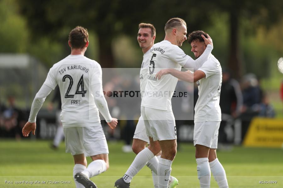 Sportgelände, Karlburg, 20.04.2024, sport, action, BFV, Fussball, April 2024, 30. Spieltag, Landesliga Nordwest, ASV, TSV, ASV Rimpar, TSV Karlburg - Bild-ID: 2404899