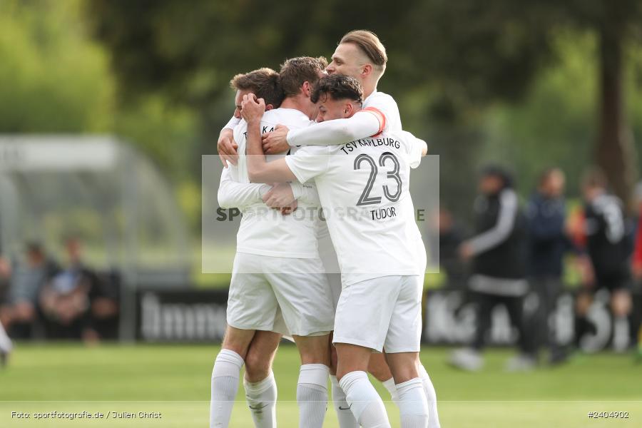 Sportgelände, Karlburg, 20.04.2024, sport, action, BFV, Fussball, April 2024, 30. Spieltag, Landesliga Nordwest, ASV, TSV, ASV Rimpar, TSV Karlburg - Bild-ID: 2404902