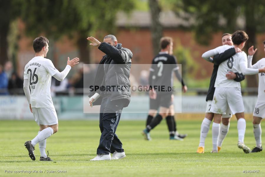 Sportgelände, Karlburg, 20.04.2024, sport, action, BFV, Fussball, April 2024, 30. Spieltag, Landesliga Nordwest, ASV, TSV, ASV Rimpar, TSV Karlburg - Bild-ID: 2404907