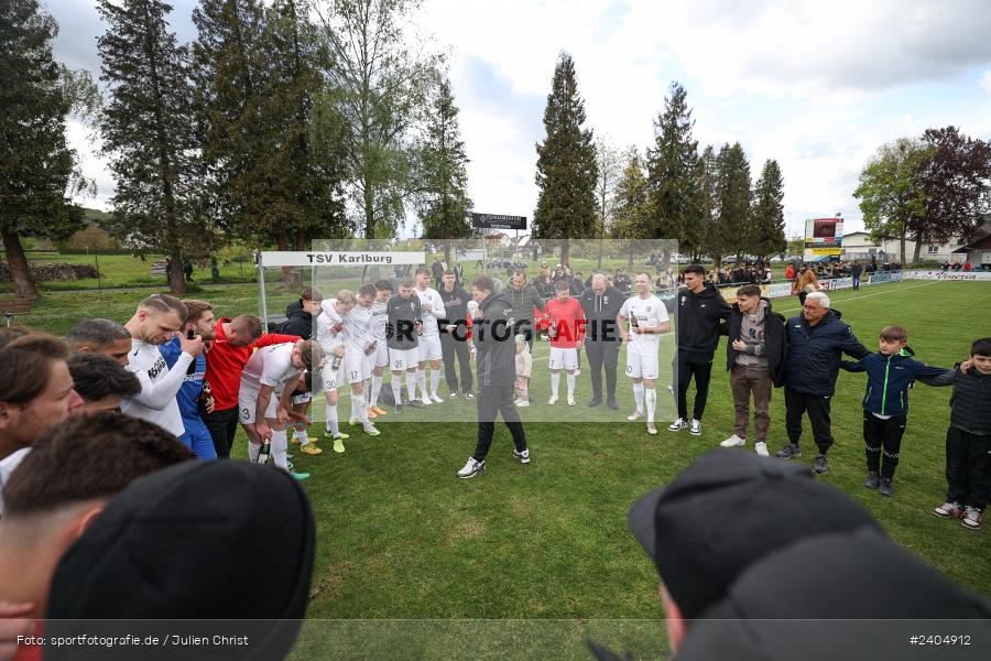 Sportgelände, Karlburg, 20.04.2024, sport, action, BFV, Fussball, April 2024, 30. Spieltag, Landesliga Nordwest, ASV, TSV, ASV Rimpar, TSV Karlburg - Bild-ID: 2404912