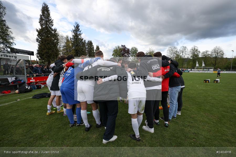 Team, Sportgelände, Karlburg, 20.04.2024, sport, action, BFV, Fussball, April 2024, 30. Spieltag, Landesliga Nordwest, ASV, TSV, ASV Rimpar, TSV Karlburg - Bild-ID: 2404918