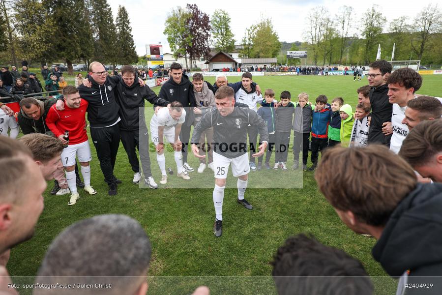 Team, Sportgelände, Karlburg, 20.04.2024, sport, action, BFV, Fussball, April 2024, 30. Spieltag, Landesliga Nordwest, ASV, TSV, ASV Rimpar, TSV Karlburg - Bild-ID: 2404929
