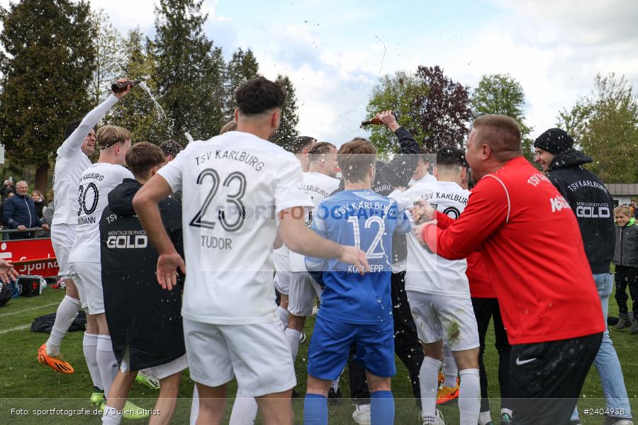 Team, Sportgelände, Karlburg, 20.04.2024, sport, action, BFV, Fussball, April 2024, 30. Spieltag, Landesliga Nordwest, ASV, TSV, ASV Rimpar, TSV Karlburg - Bild-ID: 2404938 Team, Sportgelände, Karlburg, 20.04.2024, sport, action, BFV, Fussball, April 2024, 30. Spieltag, Landesliga Nordwest, ASV, TSV, ASV Rimpar, TSV Karlburg - Bild-ID: 2404938
