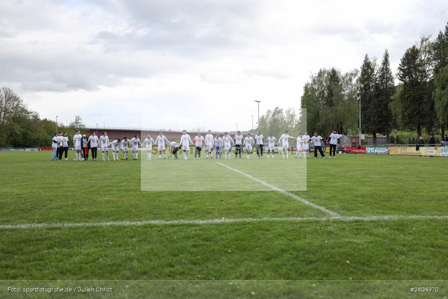 Team, Sportgelände, Karlburg, 20.04.2024, sport, action, BFV, Fussball, April 2024, 30. Spieltag, Landesliga Nordwest, ASV, TSV, ASV Rimpar, TSV Karlburg - Bild-ID: 2404970