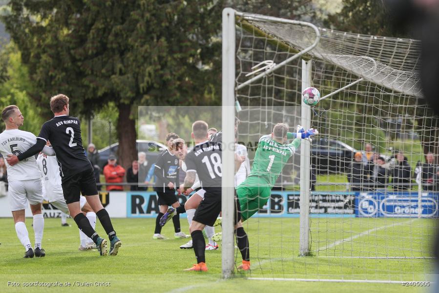 Sportgelände, Karlburg, 20.04.2024, sport, action, BFV, Fussball, April 2024, 30. Spieltag, Landesliga Nordwest, ASV, TSV, ASV Rimpar, TSV Karlburg - Bild-ID: 2405005