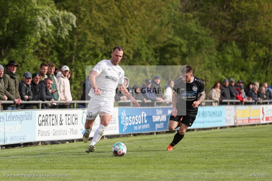 Sportgelände, Karlburg, 20.04.2024, sport, action, BFV, Fussball, April 2024, 30. Spieltag, Landesliga Nordwest, ASV, TSV, ASV Rimpar, TSV Karlburg - Bild-ID: 2405012