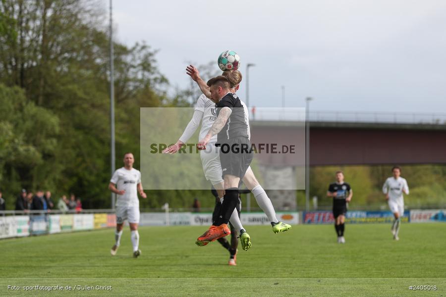 Sportgelände, Karlburg, 20.04.2024, sport, action, BFV, Fussball, April 2024, 30. Spieltag, Landesliga Nordwest, ASV, TSV, ASV Rimpar, TSV Karlburg - Bild-ID: 2405018
