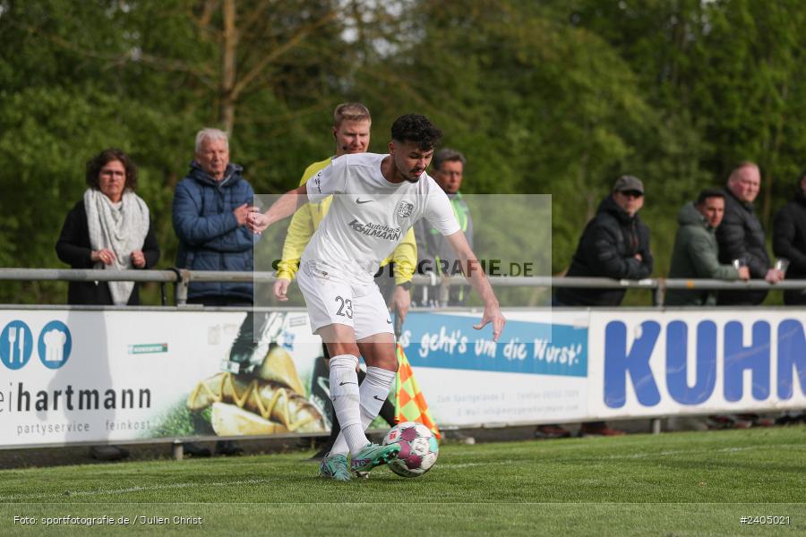 Sportgelände, Karlburg, 20.04.2024, sport, action, BFV, Fussball, April 2024, 30. Spieltag, Landesliga Nordwest, ASV, TSV, ASV Rimpar, TSV Karlburg - Bild-ID: 2405021