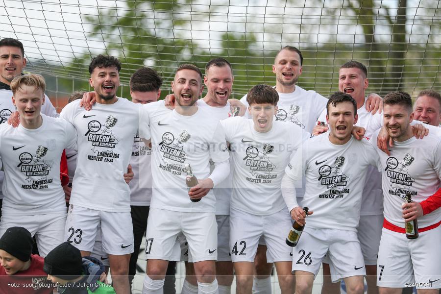 Sportgelände, Karlburg, 20.04.2024, sport, action, BFV, Fussball, April 2024, 30. Spieltag, Landesliga Nordwest, ASV, TSV, ASV Rimpar, TSV Karlburg - Bild-ID: 2405081
