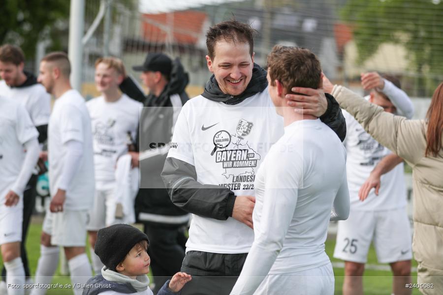 Sportgelände, Karlburg, 20.04.2024, sport, action, BFV, Fussball, April 2024, 30. Spieltag, Landesliga Nordwest, ASV, TSV, ASV Rimpar, TSV Karlburg - Bild-ID: 2405082