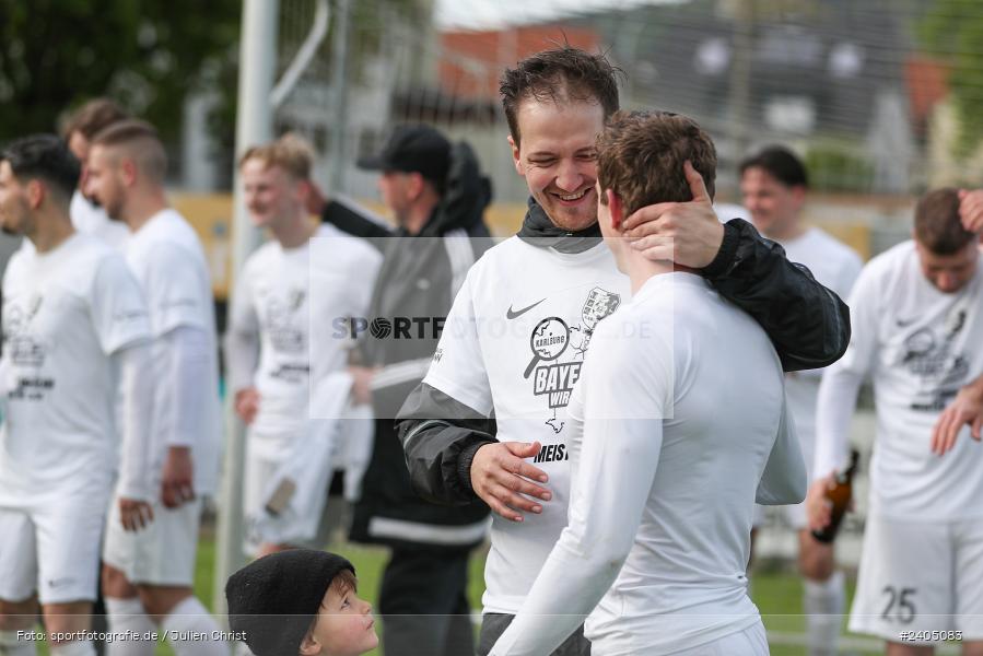 Sportgelände, Karlburg, 20.04.2024, sport, action, BFV, Fussball, April 2024, 30. Spieltag, Landesliga Nordwest, ASV, TSV, ASV Rimpar, TSV Karlburg - Bild-ID: 2405083