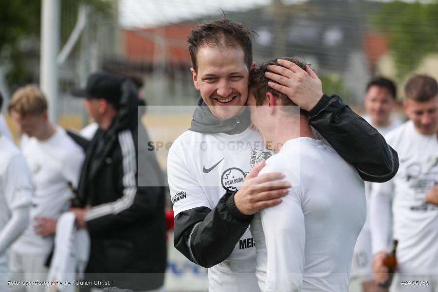 Sportgelände, Karlburg, 20.04.2024, sport, action, BFV, Fussball, April 2024, 30. Spieltag, Landesliga Nordwest, ASV, TSV, ASV Rimpar, TSV Karlburg - Bild-ID: 2405086