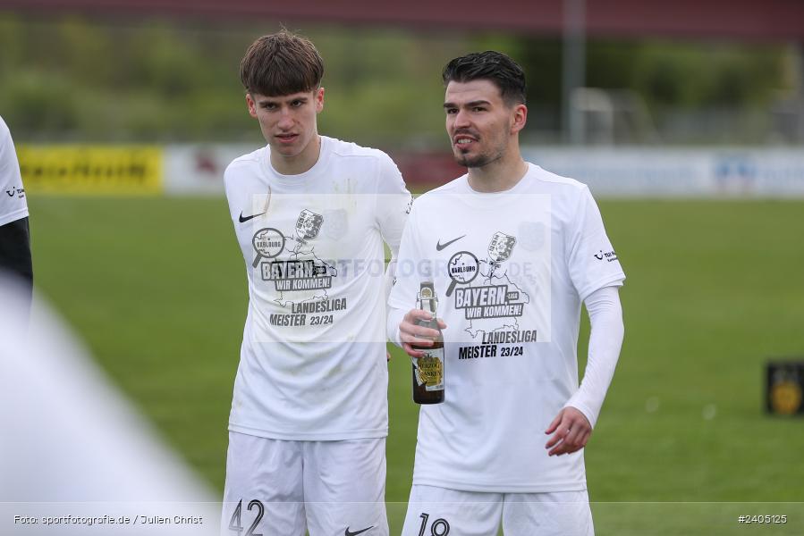 Sportgelände, Karlburg, 20.04.2024, sport, action, BFV, Fussball, April 2024, 30. Spieltag, Landesliga Nordwest, ASV, TSV, ASV Rimpar, TSV Karlburg - Bild-ID: 2405125