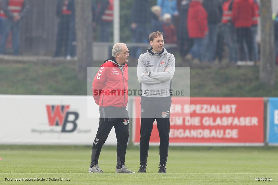 NGN Arena, Aubstadt, 20.04.2024, sport, action, BFV, Fussball, April 2024, 30. Spieltag, Regionalliga Bayern, FVI, AUB, FV Illertissen, TSV Aubstadt - Bild-ID: 2405154