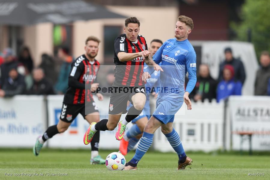NGN Arena, Aubstadt, 20.04.2024, sport, action, BFV, Fussball, April 2024, 30. Spieltag, Regionalliga Bayern, FVI, AUB, FV Illertissen, TSV Aubstadt - Bild-ID: 2405213
