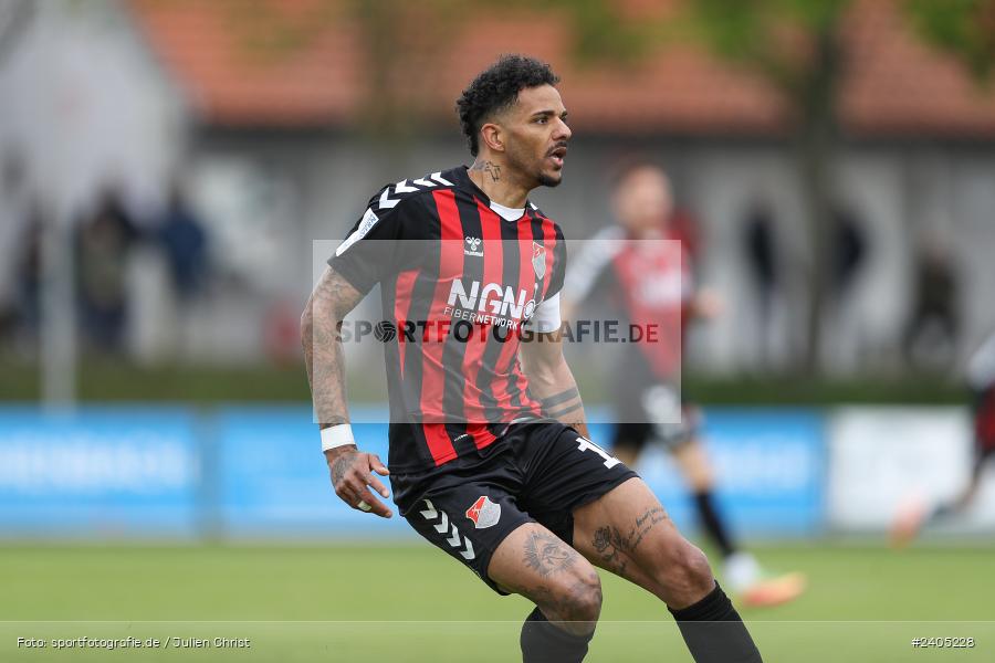 NGN Arena, Aubstadt, 20.04.2024, sport, action, BFV, Fussball, April 2024, 30. Spieltag, Regionalliga Bayern, FVI, AUB, FV Illertissen, TSV Aubstadt - Bild-ID: 2405228