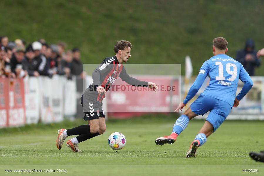 NGN Arena, Aubstadt, 20.04.2024, sport, action, BFV, Fussball, April 2024, 30. Spieltag, Regionalliga Bayern, FVI, AUB, FV Illertissen, TSV Aubstadt - Bild-ID: 2405231