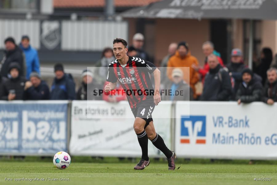 NGN Arena, Aubstadt, 20.04.2024, sport, action, BFV, Fussball, April 2024, 30. Spieltag, Regionalliga Bayern, FVI, AUB, FV Illertissen, TSV Aubstadt - Bild-ID: 2405232