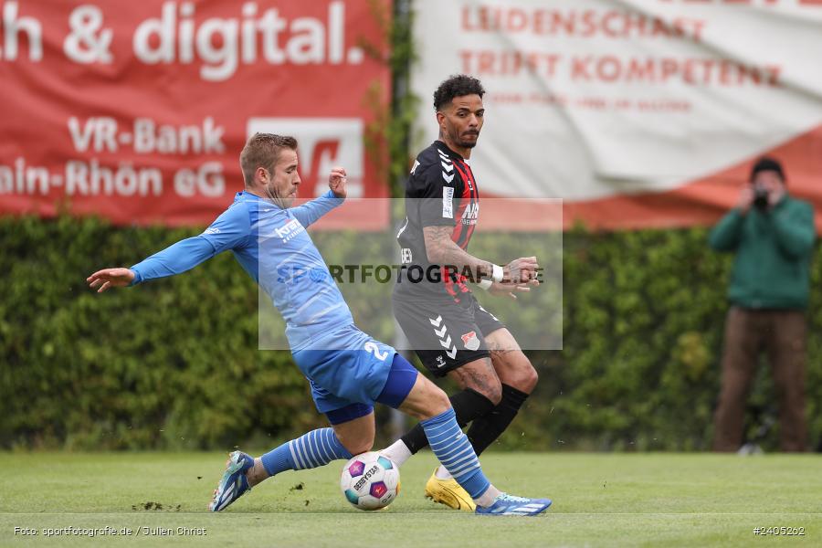 NGN Arena, Aubstadt, 20.04.2024, sport, action, BFV, Fussball, April 2024, 30. Spieltag, Regionalliga Bayern, FVI, AUB, FV Illertissen, TSV Aubstadt - Bild-ID: 2405262