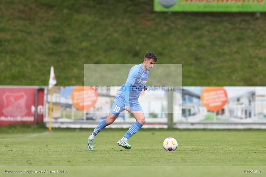 NGN Arena, Aubstadt, 20.04.2024, sport, action, BFV, Fussball, April 2024, 30. Spieltag, Regionalliga Bayern, FVI, AUB, FV Illertissen, TSV Aubstadt - Bild-ID: 2405280
