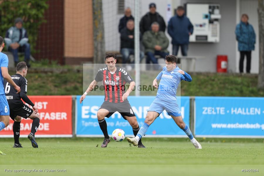 NGN Arena, Aubstadt, 20.04.2024, sport, action, BFV, Fussball, April 2024, 30. Spieltag, Regionalliga Bayern, FVI, AUB, FV Illertissen, TSV Aubstadt - Bild-ID: 2405284