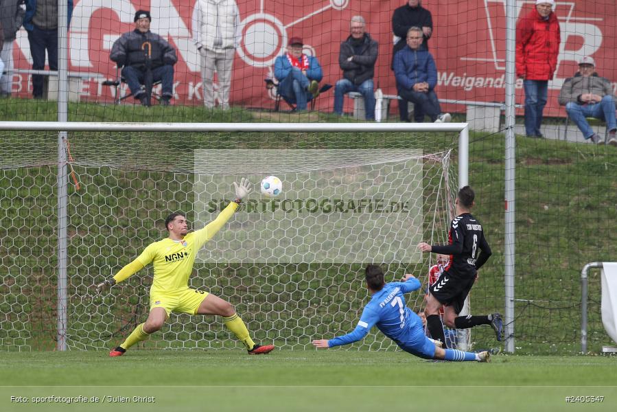 NGN Arena, Aubstadt, 20.04.2024, sport, action, BFV, Fussball, April 2024, 30. Spieltag, Regionalliga Bayern, FVI, AUB, FV Illertissen, TSV Aubstadt - Bild-ID: 2405347 NGN Arena, Aubstadt, 20.04.2024, sport, action, BFV, Fussball, April 2024, 30. Spieltag, Regionalliga Bayern, FVI, AUB, FV Illertissen, TSV Aubstadt - Bild-ID: 2405347