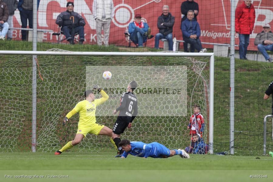 NGN Arena, Aubstadt, 20.04.2024, sport, action, BFV, Fussball, April 2024, 30. Spieltag, Regionalliga Bayern, FVI, AUB, FV Illertissen, TSV Aubstadt - Bild-ID: 2405348