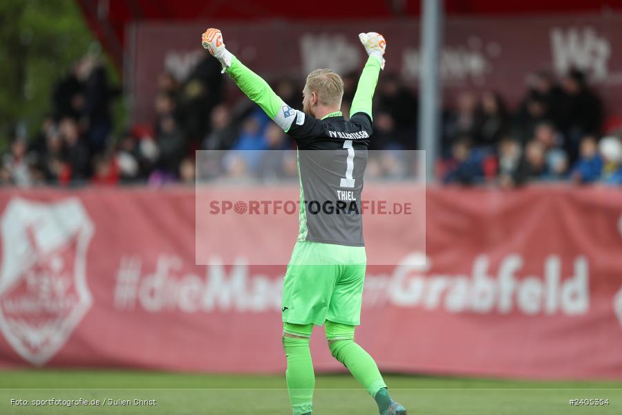NGN Arena, Aubstadt, 20.04.2024, sport, action, BFV, Fussball, April 2024, 30. Spieltag, Regionalliga Bayern, FVI, AUB, FV Illertissen, TSV Aubstadt - Bild-ID: 2405354