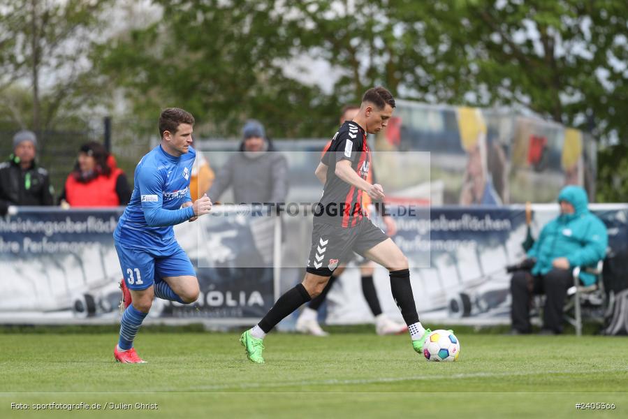 NGN Arena, Aubstadt, 20.04.2024, sport, action, BFV, Fussball, April 2024, 30. Spieltag, Regionalliga Bayern, FVI, AUB, FV Illertissen, TSV Aubstadt - Bild-ID: 2405366