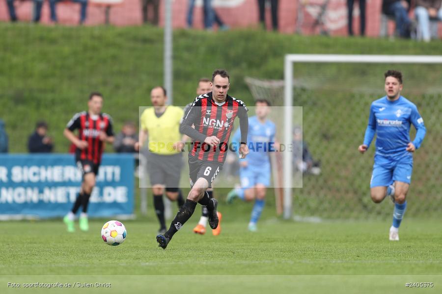 NGN Arena, Aubstadt, 20.04.2024, sport, action, BFV, Fussball, April 2024, 30. Spieltag, Regionalliga Bayern, FVI, AUB, FV Illertissen, TSV Aubstadt - Bild-ID: 2405375