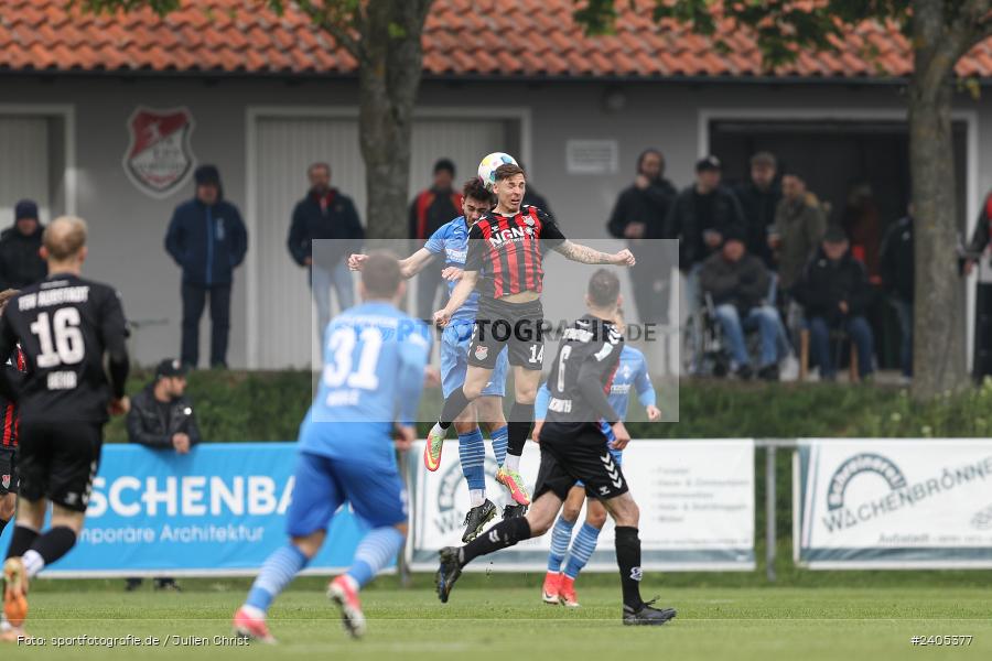 NGN Arena, Aubstadt, 20.04.2024, sport, action, BFV, Fussball, April 2024, 30. Spieltag, Regionalliga Bayern, FVI, AUB, FV Illertissen, TSV Aubstadt - Bild-ID: 2405377