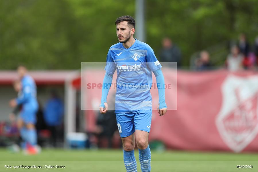 NGN Arena, Aubstadt, 20.04.2024, sport, action, BFV, Fussball, April 2024, 30. Spieltag, Regionalliga Bayern, FVI, AUB, FV Illertissen, TSV Aubstadt - Bild-ID: 2405401