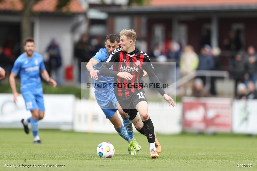 NGN Arena, Aubstadt, 20.04.2024, sport, action, BFV, Fussball, April 2024, 30. Spieltag, Regionalliga Bayern, FVI, AUB, FV Illertissen, TSV Aubstadt - Bild-ID: 2405402