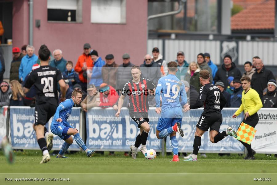 NGN Arena, Aubstadt, 20.04.2024, sport, action, BFV, Fussball, April 2024, 30. Spieltag, Regionalliga Bayern, FVI, AUB, FV Illertissen, TSV Aubstadt - Bild-ID: 2405453