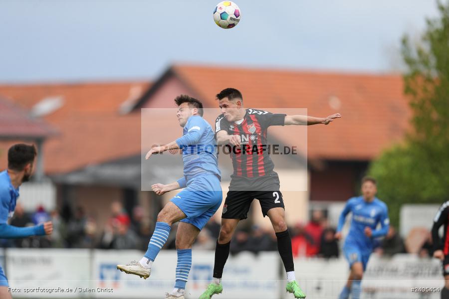 NGN Arena, Aubstadt, 20.04.2024, sport, action, BFV, Fussball, April 2024, 30. Spieltag, Regionalliga Bayern, FVI, AUB, FV Illertissen, TSV Aubstadt - Bild-ID: 2405454