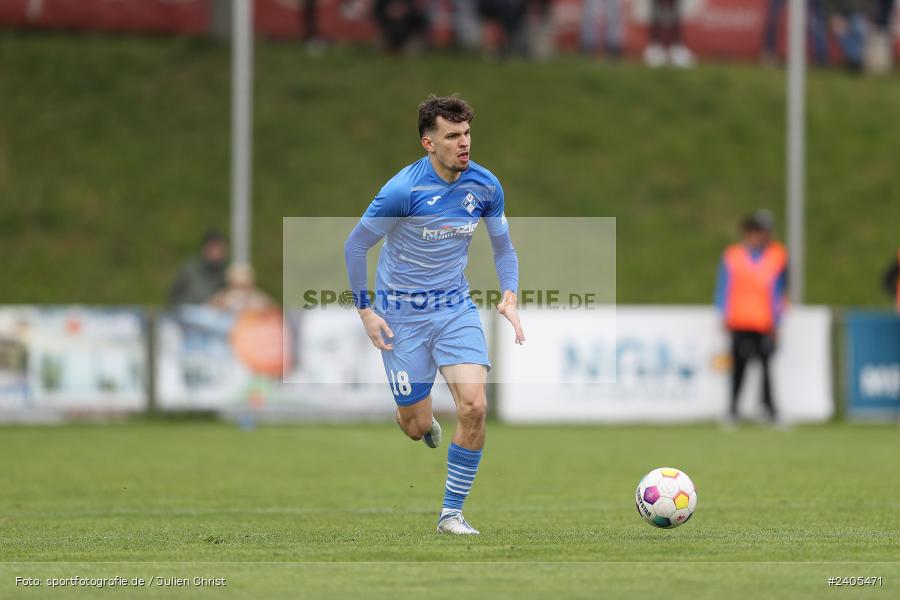 NGN Arena, Aubstadt, 20.04.2024, sport, action, BFV, Fussball, April 2024, 30. Spieltag, Regionalliga Bayern, FVI, AUB, FV Illertissen, TSV Aubstadt - Bild-ID: 2405471