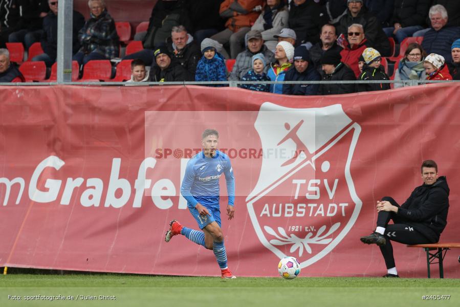 NGN Arena, Aubstadt, 20.04.2024, sport, action, BFV, Fussball, April 2024, 30. Spieltag, Regionalliga Bayern, FVI, AUB, FV Illertissen, TSV Aubstadt - Bild-ID: 2405477