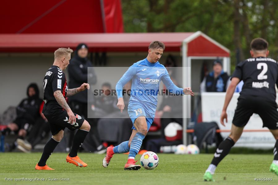NGN Arena, Aubstadt, 20.04.2024, sport, action, BFV, Fussball, April 2024, 30. Spieltag, Regionalliga Bayern, FVI, AUB, FV Illertissen, TSV Aubstadt - Bild-ID: 2405480