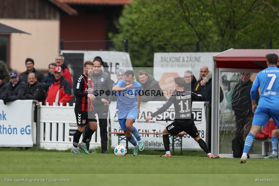 NGN Arena, Aubstadt, 20.04.2024, sport, action, BFV, Fussball, April 2024, 30. Spieltag, Regionalliga Bayern, FVI, AUB, FV Illertissen, TSV Aubstadt - Bild-ID: 2405495