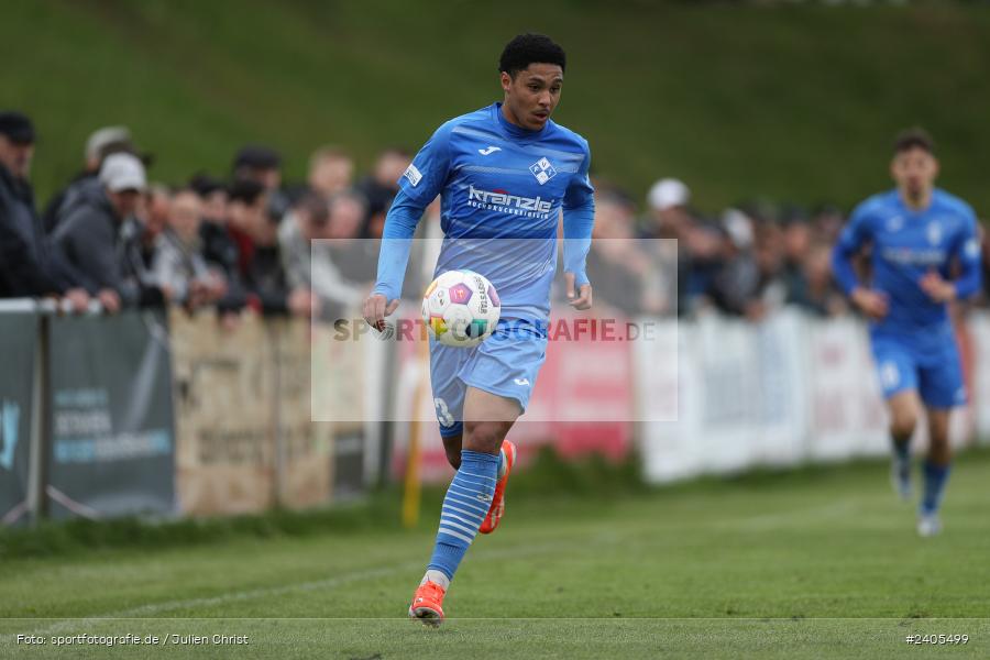 NGN Arena, Aubstadt, 20.04.2024, sport, action, BFV, Fussball, April 2024, 30. Spieltag, Regionalliga Bayern, FVI, AUB, FV Illertissen, TSV Aubstadt - Bild-ID: 2405499