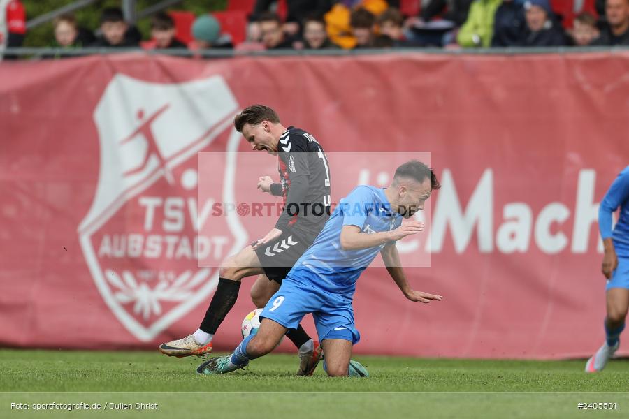 NGN Arena, Aubstadt, 20.04.2024, sport, action, BFV, Fussball, April 2024, 30. Spieltag, Regionalliga Bayern, FVI, AUB, FV Illertissen, TSV Aubstadt - Bild-ID: 2405501