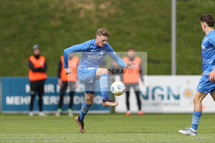 NGN Arena, Aubstadt, 20.04.2024, sport, action, BFV, Fussball, April 2024, 30. Spieltag, Regionalliga Bayern, FVI, AUB, FV Illertissen, TSV Aubstadt - Bild-ID: 2405504
