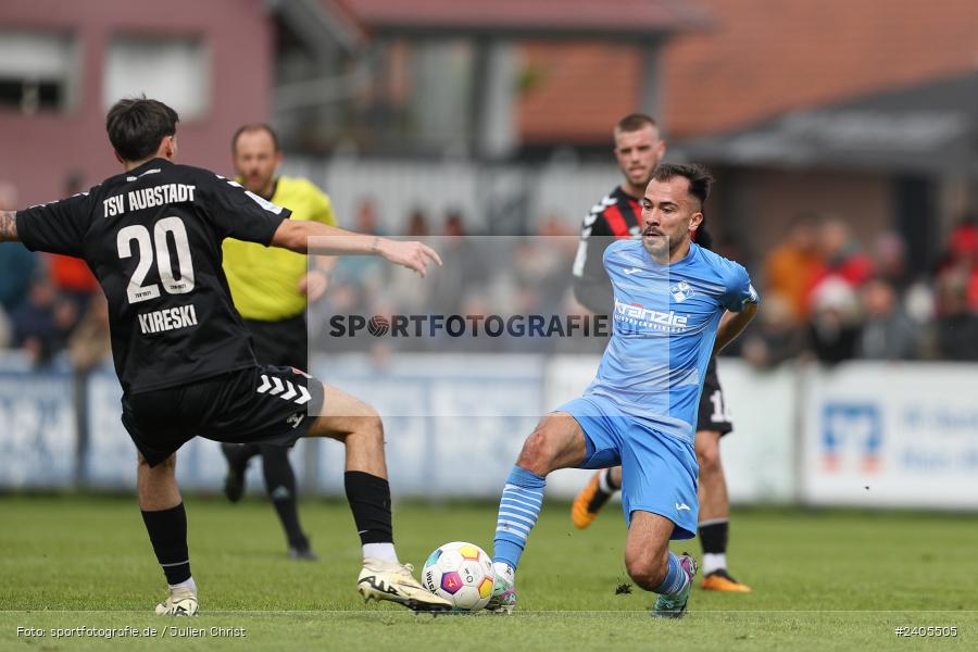 NGN Arena, Aubstadt, 20.04.2024, sport, action, BFV, Fussball, April 2024, 30. Spieltag, Regionalliga Bayern, FVI, AUB, FV Illertissen, TSV Aubstadt - Bild-ID: 2405505
