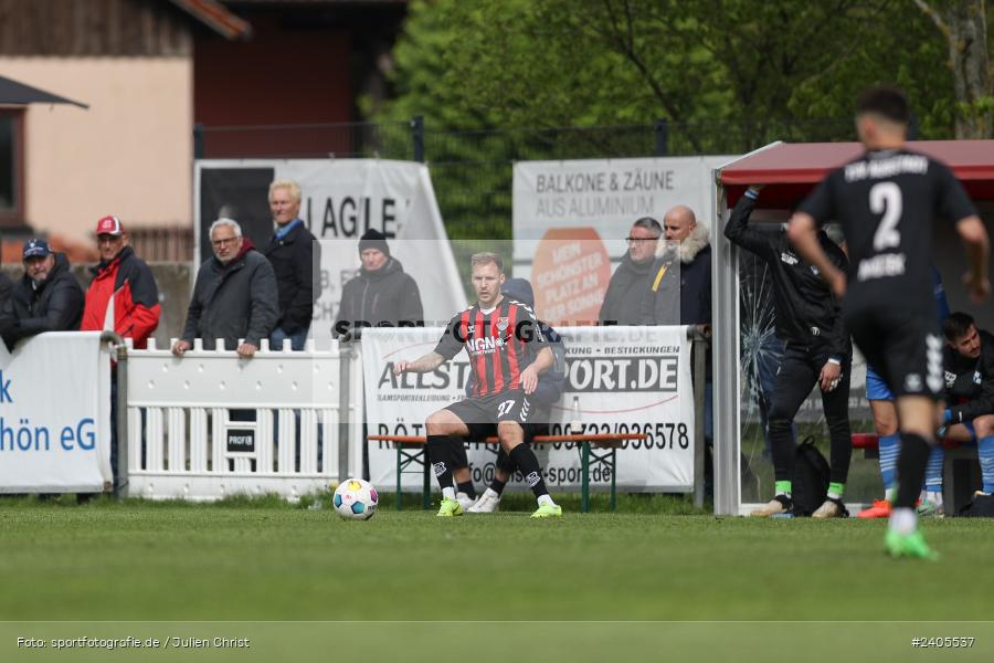NGN Arena, Aubstadt, 20.04.2024, sport, action, BFV, Fussball, April 2024, 30. Spieltag, Regionalliga Bayern, FVI, AUB, FV Illertissen, TSV Aubstadt - Bild-ID: 2405537