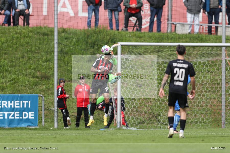 NGN Arena, Aubstadt, 20.04.2024, sport, action, BFV, Fussball, April 2024, 30. Spieltag, Regionalliga Bayern, FVI, AUB, FV Illertissen, TSV Aubstadt - Bild-ID: 2405539