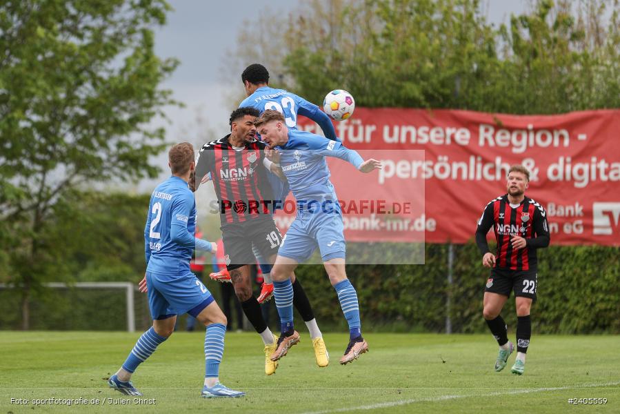 NGN Arena, Aubstadt, 20.04.2024, sport, action, BFV, Fussball, April 2024, 30. Spieltag, Regionalliga Bayern, FVI, AUB, FV Illertissen, TSV Aubstadt - Bild-ID: 2405559