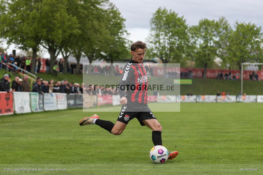 NGN Arena, Aubstadt, 20.04.2024, sport, action, BFV, Fussball, April 2024, 30. Spieltag, Regionalliga Bayern, FVI, AUB, FV Illertissen, TSV Aubstadt - Bild-ID: 2405560